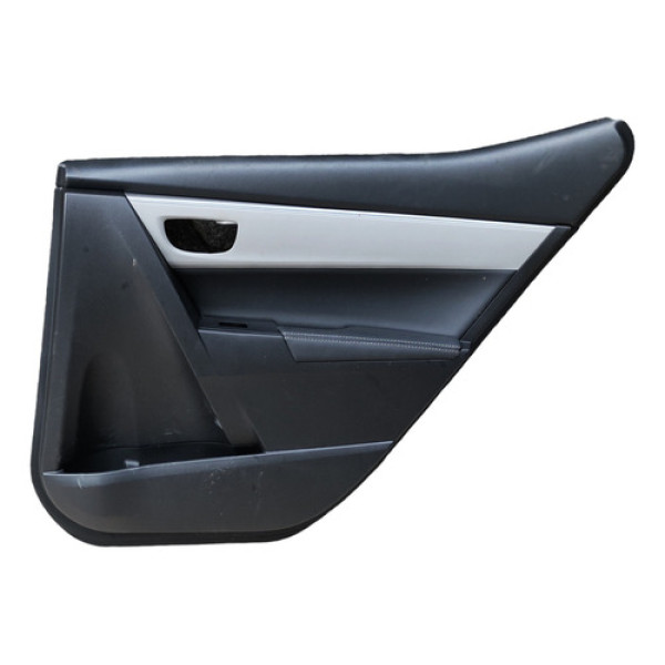 Forro De Porta Traseiro Dir Toyota Corolla 2017 2018 2019 Preto