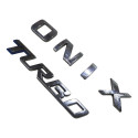 Emblema Traseiro Chevrolet Onix It Turbo 2020 A 2024 Sedan Cromado