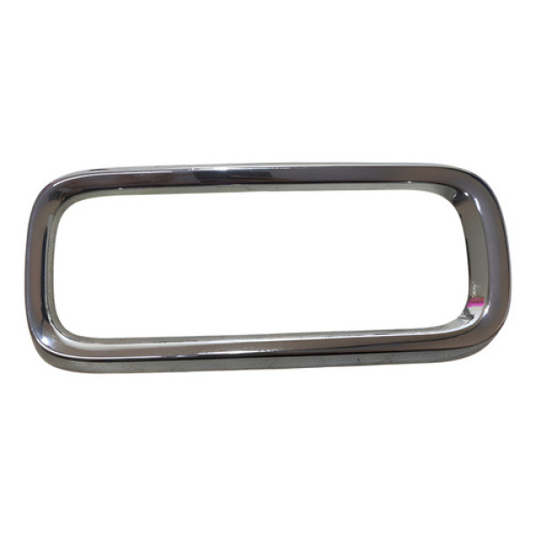 Moldura Grade Parachoque Jeep Renegade 2016 A 2020 Detalhe Cromado Ambos Lados