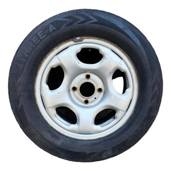 Roda De Ferro Ford Ecosport 2003 205/65/15 C/pneu 1