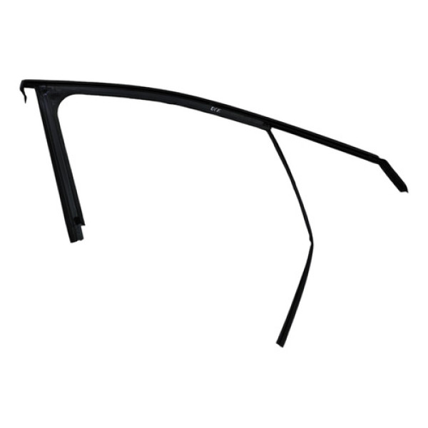 Borracha Canaleta Porta Dian Esq Peugeot 2008 2017 C/detalhe - Preto