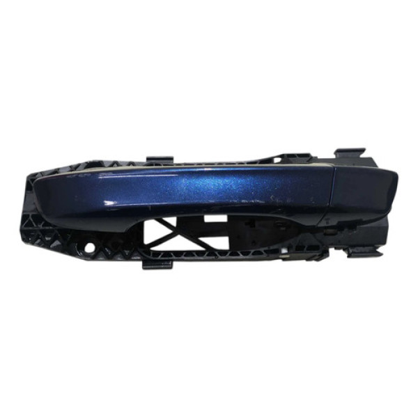 Maçaneta Externa Tras Esquerda Vw T-cross 2020 A 2022 Azul Preto Traseira