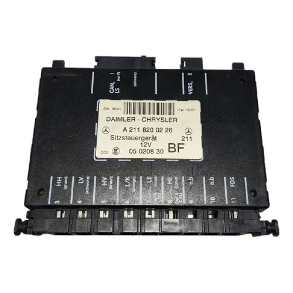 Modulo Banco Passageiro Mercedes E55 2003 A 2005 A2118200226