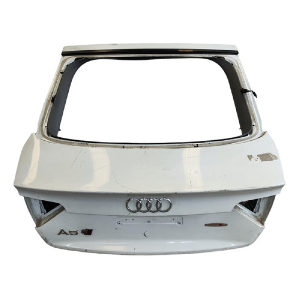 Tampa Traseira Porta Malas Audi A5 2014 2015 2016 Prata