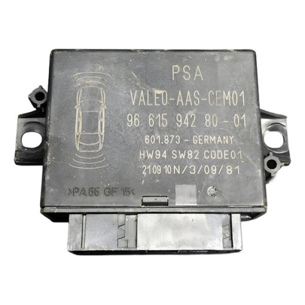 Módulo Sensor Estacionamento Citroen C4 2011/2013 9661594280 Preto