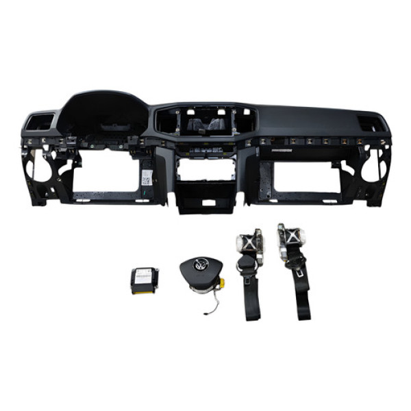 Kit Painel Tabelier Vw Amarok 3.0t V6 Tdi Highline 2018/2020 Preto