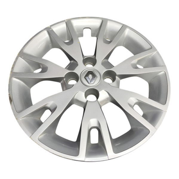 Calota Roda Aro 15 Renault Logan 2019 2020 2021 / 403152426r Prata