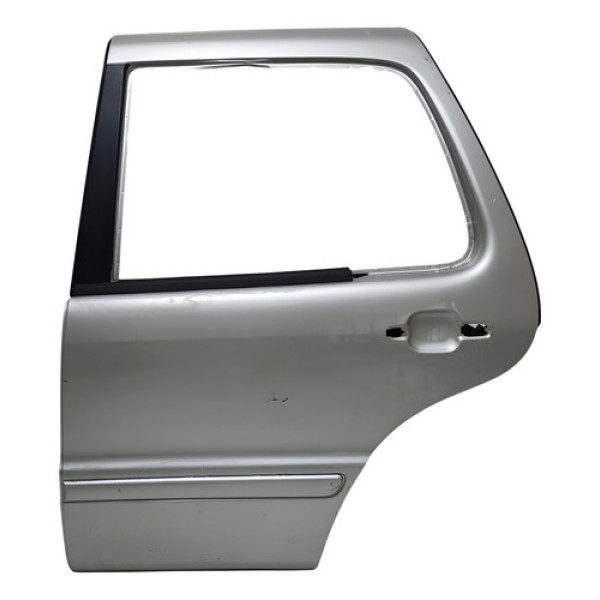 Porta Tras Esq Mercedes Ml 430 1998 A 2005 Cinza C/detalhe Traseira Esquerda Cinza