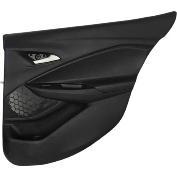 Forro Porta Traseira Direita Chevrolet Onix Plus 2020 A 2024 Preto