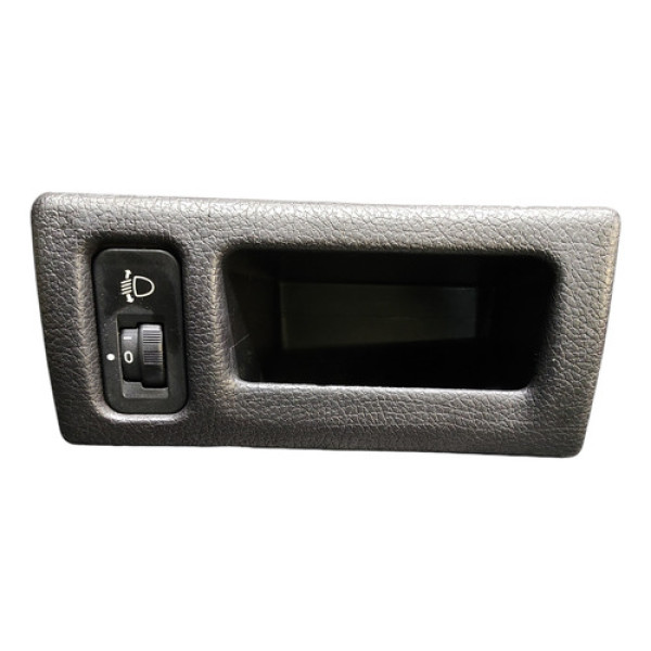 Moldura Botão Farol Porta Objetos Peugeot 206 2001/2005