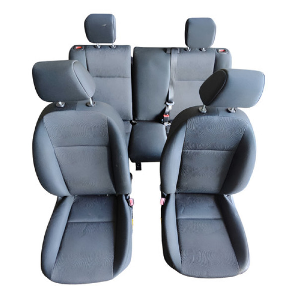 Jogo Banco Tecido Ford Focus Sedan 2009 2010 2011 Preto