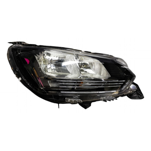 Farol Diant Direito Peugeot 208 2022 2023 2024 Recuperado Direito/passageiro