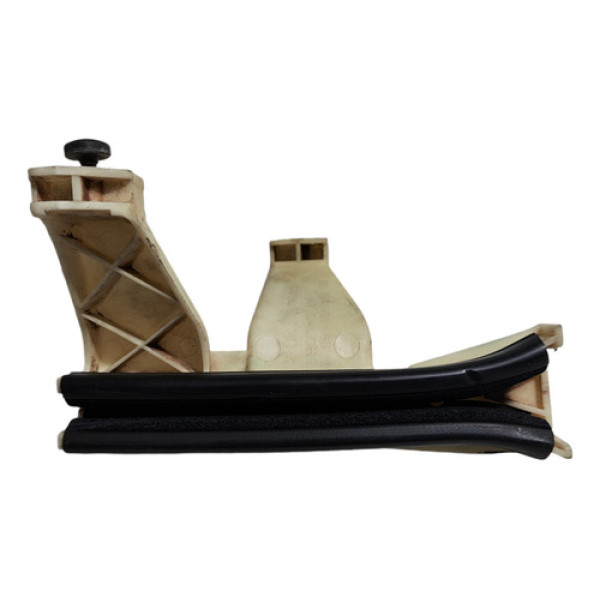 Guia Canaleta Vidro Porta Traseira Esquerda C3 2006 A 2009 Preto