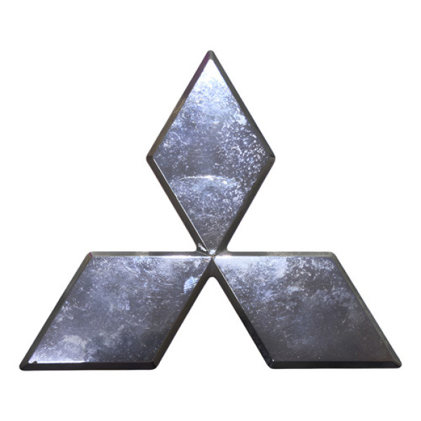Emblema 971712 Mitsubishi Outlander Airtrek 2004 A 2008 Cromado