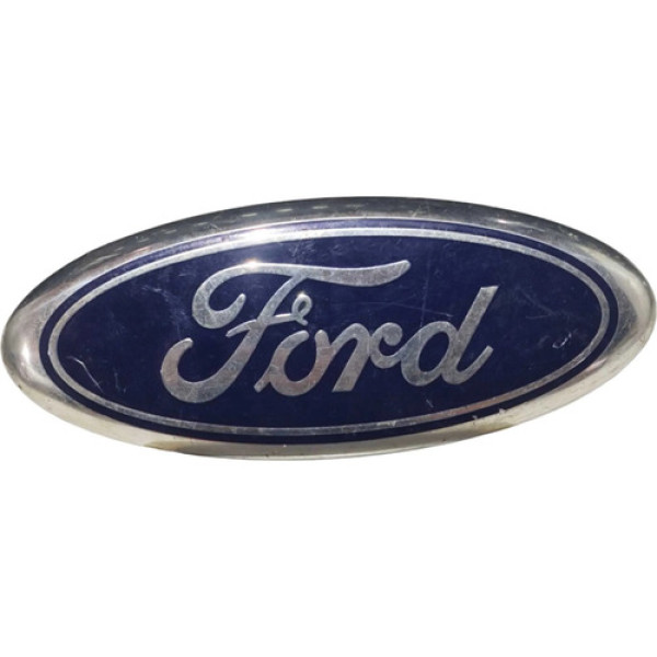 Emblema Tampa Traseira Ford Focus 2008 A 2013 Preto