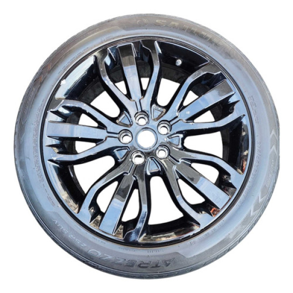 Roda Aro 21 C/pneu Range Rover Sport 2015 A 2018 C/detalhe Preto