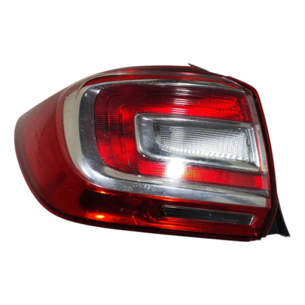 Lanterna Traseira Esquerda Renault Sandero 2015/2019 Detalhe Esquerdo/motorista Vermelho