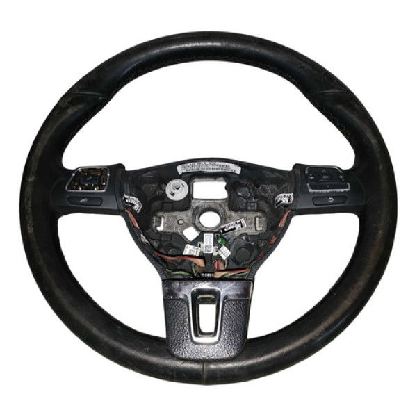 Volante Direção Volkswagen Jetta 2012 2013 2014 Preto