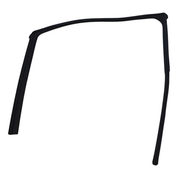 Borracha Canaleta Diant Dir Honda Fit 1.5 2017 A 2021 Preto