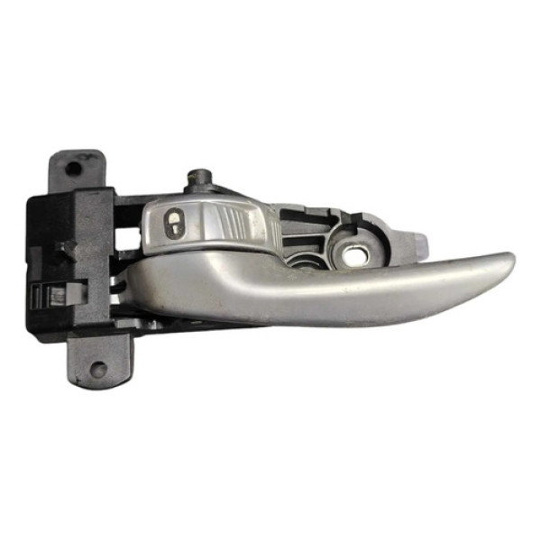 Maçaneta Interna Tras Esquerdo Jeep Renegade 2021 A 2023 Prateado Traseira