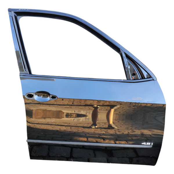 Porta Dianteira Direita Bmw X5 2008 A 2010 Preto C/detalhe Dianteira Direita Preto