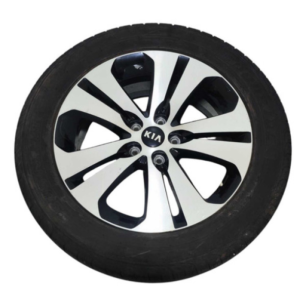 Roda C/pneu Aro 18 Kia Sportage 2011/2013 2.0 529103w300  Preto