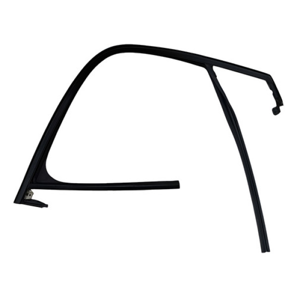 Guarnição Vidro Dianteiro Direito Gm Equinox 2021 A 2023 Preto