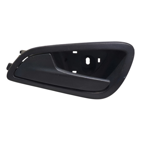 Maçaneta Interna Dianteira Esquerda Ford Ka 2015 2016 A 2020 Preto Dianteira