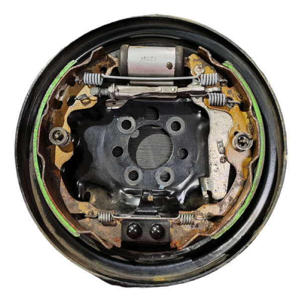 Espelho Roda Traseiro Esquerdo Vw Up Take 2017 2018 2019 Preto