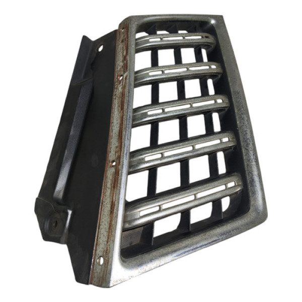 Grade Diant Esq Mitsubishi Pajero Dakar 2010/2013 7450a413 Cromado Cromado