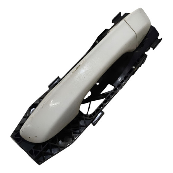 Maçaneta Externa Traseira Esquerda Vw Polo 2018 A 2020  Branco Traseira