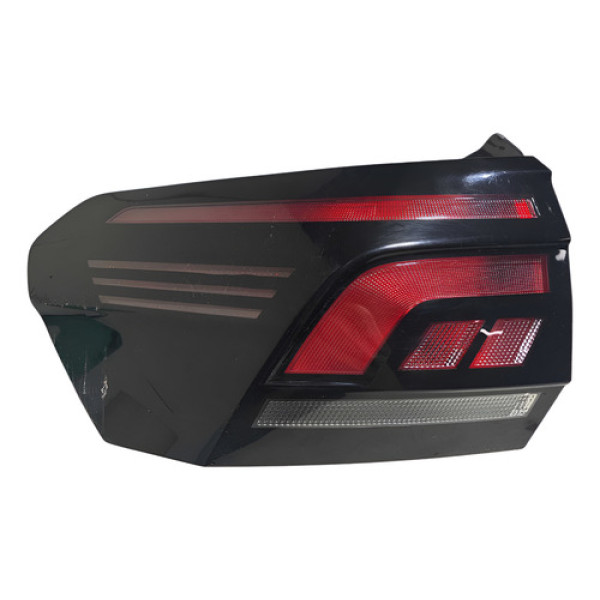 Lanterna Tras Esq 2g5945207 Vw Nivus Highline 2021 A 2023 - Esquerdo/motorista - Vermelho