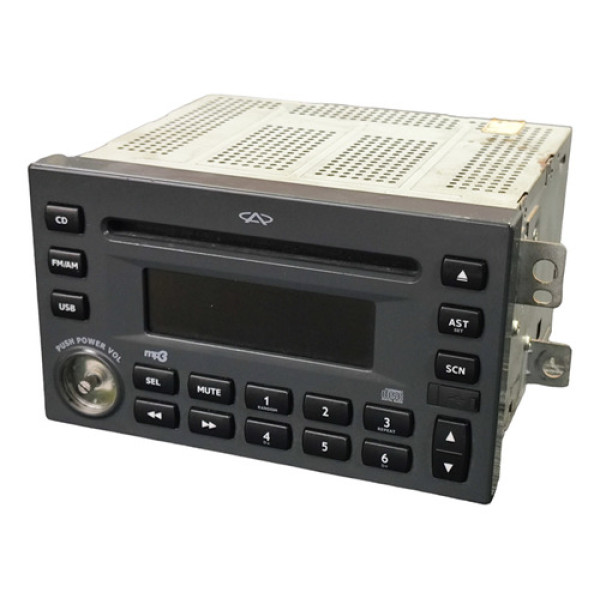 Radio Chery Celer Original Semi Novo Cd Player S217911031