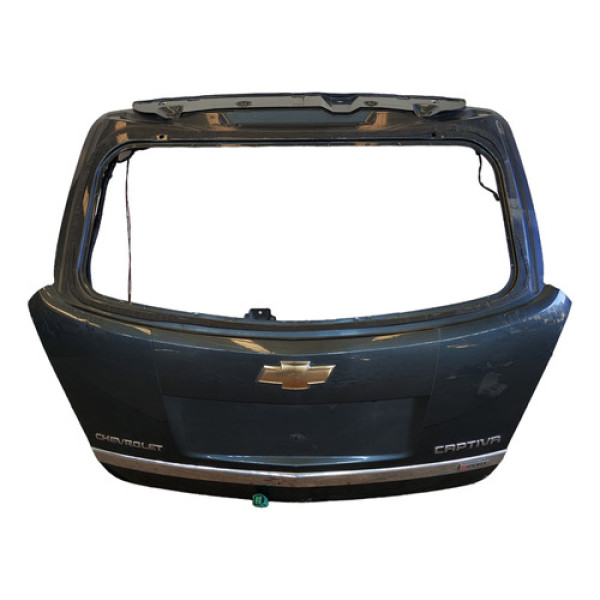Tampa Traseira Porta Malas Captiva Gm 2010 2011 2012 Prata