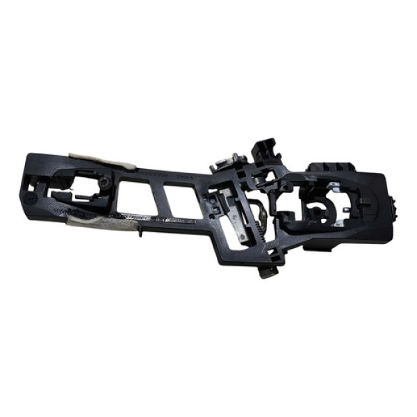 Carcaça Maçaneta Ext Tras Esquerda Ford Ecosport 2013 A 2017 Preta Traseira