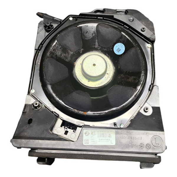 Alto Falante Subwoofer Esq 43040780349 Bmw 328i 2.0 2013/14 Preto