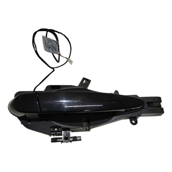 Maçaneta Externa Traseira Direita Bmw X5 2008 2009 2010 Preta Traseira