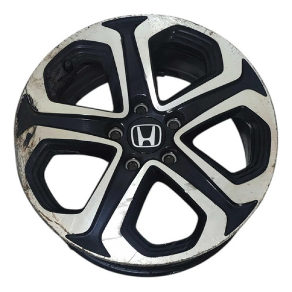 Roda Aro 17 Honda Hrv 1.8 2018 A 2021 C/detalhe 17070bt7a Prata