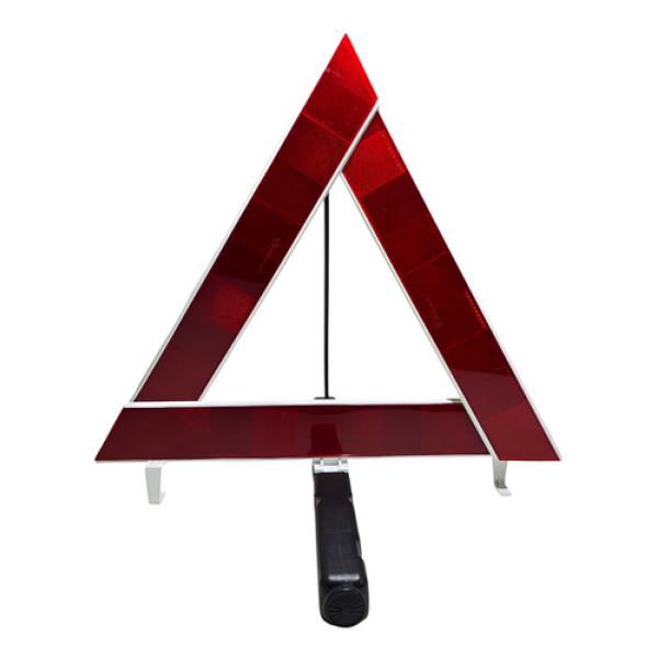 Refletor Olho Gato Triângulo Citroën C3 Aircross 2016 A 2020 Vermelho