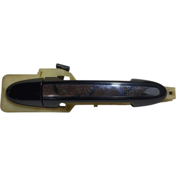 Maçaneta Externa Traseira Esq Hyundai Santa Fé 2011/2012 Preto Traseira