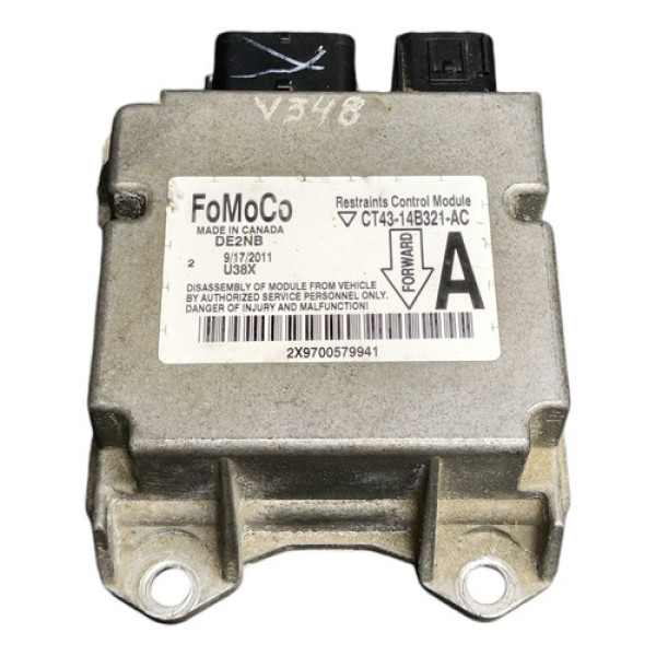 Módulo Central Ford Edge 2013 Ct4314b321ac + 2 Sensores