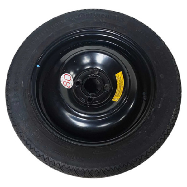 Estepe Roda Aro 15 C/pneu  Honda City 2019 2020 2021 Preto