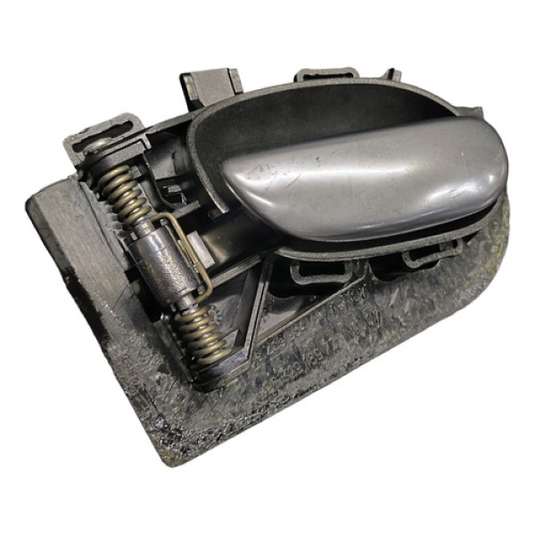 Maçaneta Interna Traseira Esquerda 207 2009 2010 2011 2012 Preto Traseira