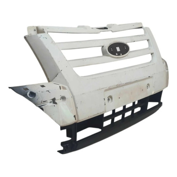 Parachoque Diant Ford Transit Mk3 2007/2009 Branca Preto