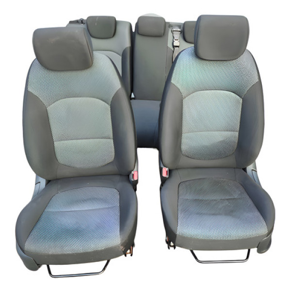 Jogo Banco Tecido Cinza Hyundai Creta 1.6 2019 2020 2021 Cinza