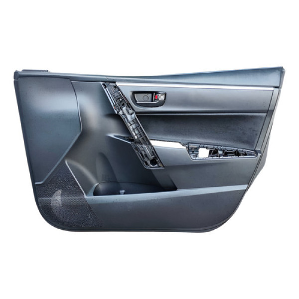 Forro Porta Dianteiro Direito Toyota Corolla Xei 2016 A 2018 Preto