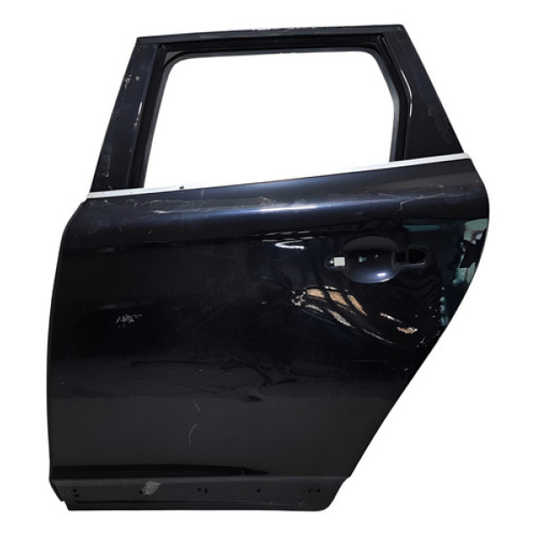 Porta Tras Esquerda Volvo Xc60 2010 A 2012 Preta C/detalhe Traseira Esquerda Preto