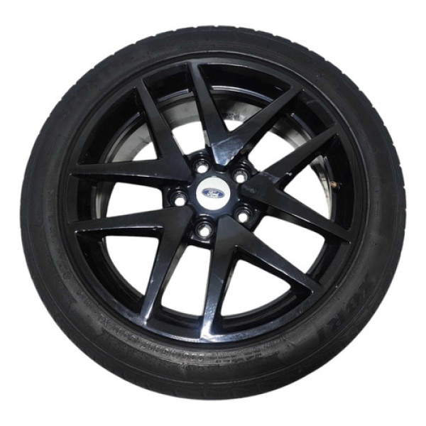 Roda Aro 17 C/ Pneu Ford Fusion 2010 A 2012 C/detalhe Preto
