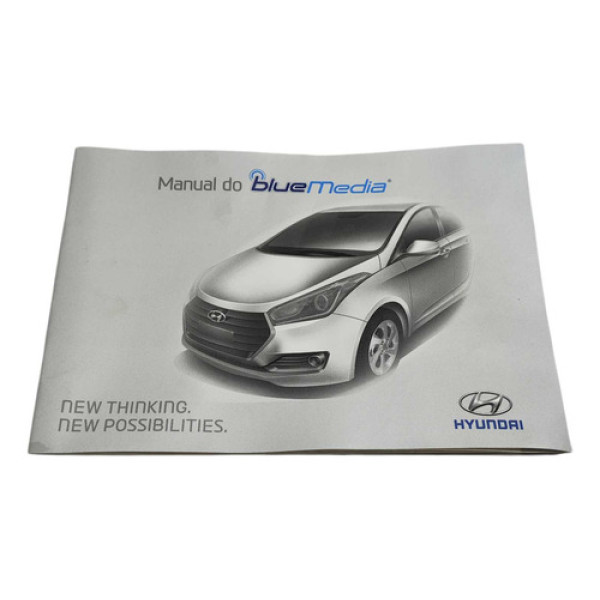 Moldura Manual Bluemedia Hyundai Hb20 1.6 Aut Hatch 2018