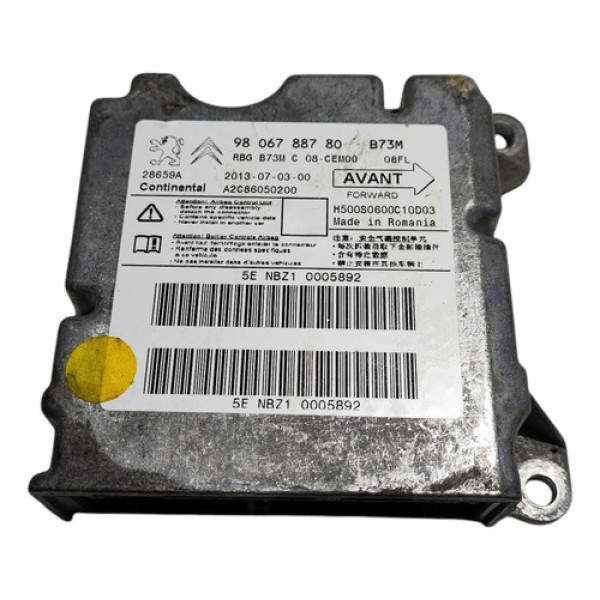 Módulo Central Citroen C4 Lounge 1.6 2014 A 2016 9806788780 